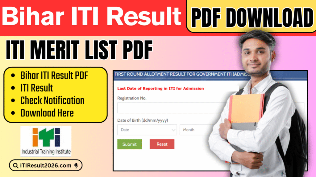 Bihar ITI Result