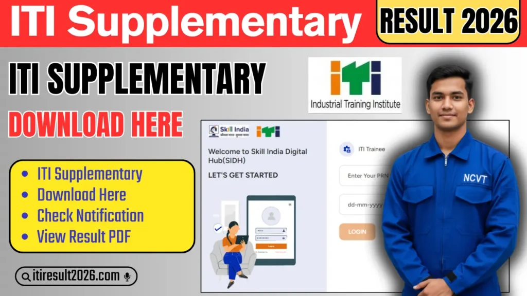 ITI Supplementary Result 2026